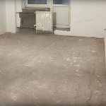 Concrete floor under laminate