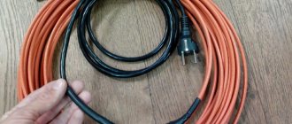 Как самому сделать обогреватель из греющего кабеля