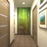 How to make the corridor visually more spacious