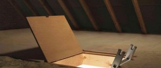 How to make an insulated attic hatch