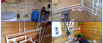 What pipe diameter to choose for water supply in a private house