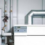 Operating principle of a gas heating boiler for a private house 2