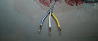 Wires requiring phase, neutral and grounding conductor determination