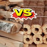 Comparison of firewood and fuel briquettes