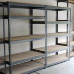 Shelving in the garage