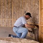 Insulating the walls of a frame house with mineral wool