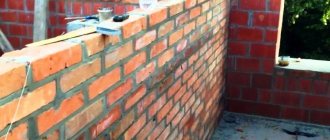 Sound insulation of aerated concrete and brick